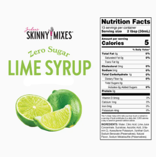 Skinny Lime Syrup 375mL – Southern Illinois Mercantile Company