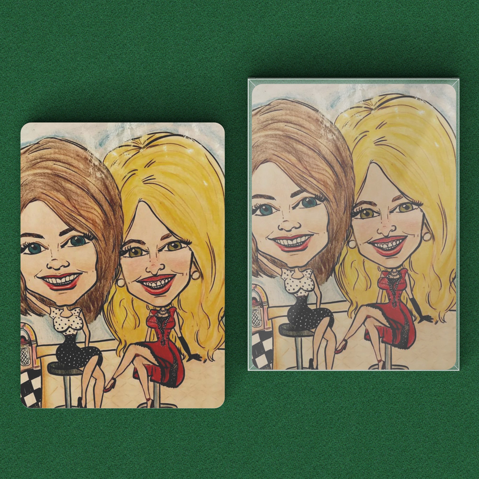 Merc Caricature Playing Cards